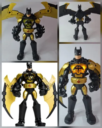 Batman Guerreiro Alado Mattel 2013 Raro - Luz e Som funcionando perfeitamente