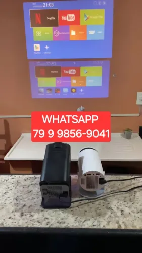 PROJETOR ANDROID 4 LANÇAMENTOS - MAGCUBIC - HY320 HY320 MINI BYINTEK LOVE U4 ORIGINAL