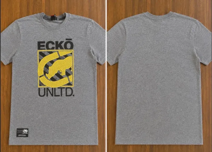 Camiseta Ecko Unltd Original Cinza