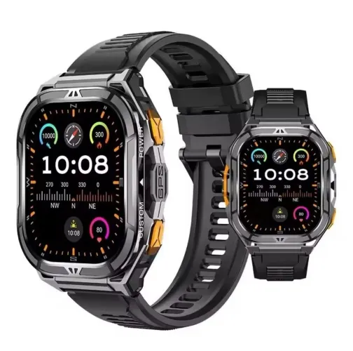 Smartwatch Carbon Raptor excelente qualidade com GPS