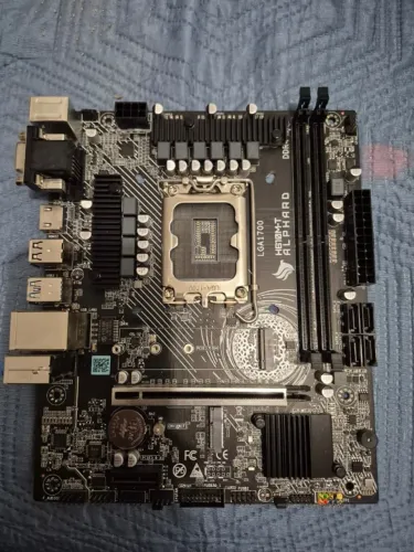 Placa Mãe Alphard H610M-T DDR4 LGA 1700 - Excelente Estado