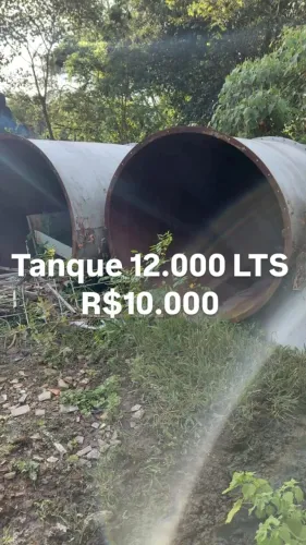 Tanque Metálico 12.000 Litros