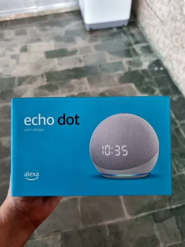 Alexa Echo Dot com Relógio