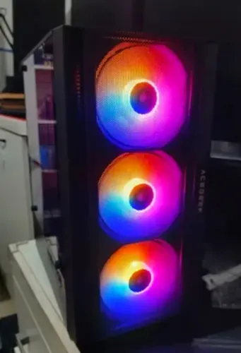 PC GAMER I7 6700 [6° GERAÇÃO] 8GB DDR4 RX 580 8GB SSD 240GB HD 1TERA GAB 3 COOLER