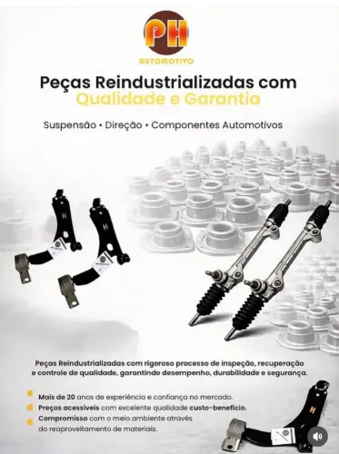 PH Automotivo Parts | Bandejas e Caixas de Direção