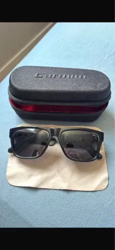 Óculos de Sol Masculino Carmim Preto Quadrado + Estojo Original