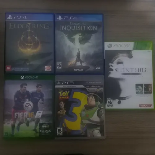 Lote de JOGOS