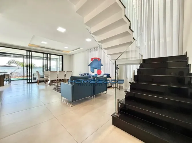 Casa à venda em Campinas, Swiss Park, com 5 suítes, com 330 m², Swiss Park Condomínio Davo