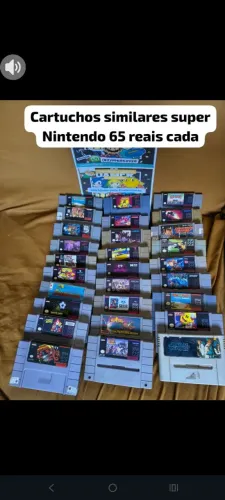 Cartuchos de super Nintendo similares