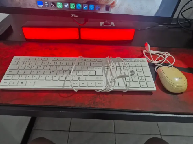 Teclado e mouse samsung