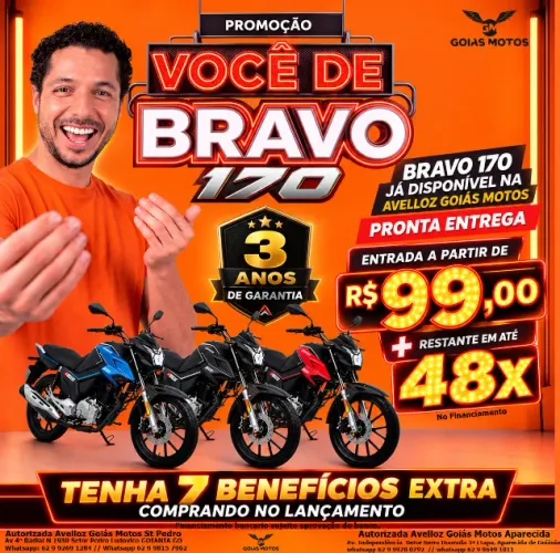 Avelloz AZ 170 BRAVO 0 KM - LANÇAMENTO
