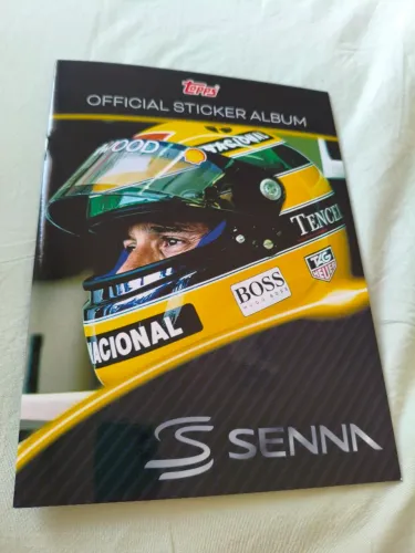 Álbum Ayrton Senna Topps