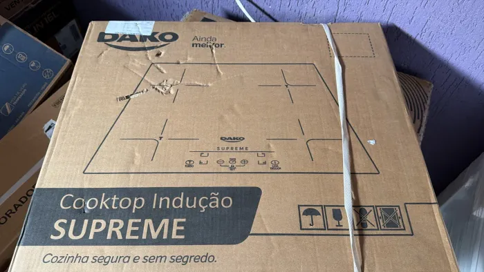 Fogão de indução novo