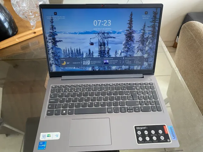 Notebook Lenovo Ideapad 3i - i5 11ª Geração - 8GB RAM - SSD 256GB