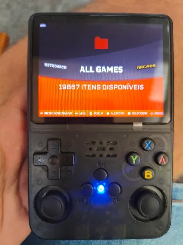 Game r36s com mais de 15 mil jogos