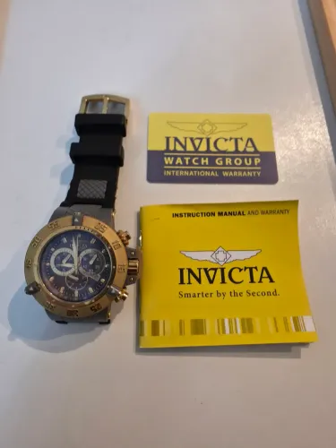 Relógio Invicta Subaqua Noma III 0930 Original - Cronógrafo Masculino