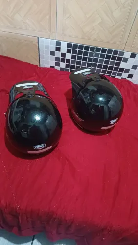 Capacete de moto tam 58