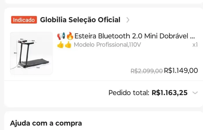 Vendo esteira
