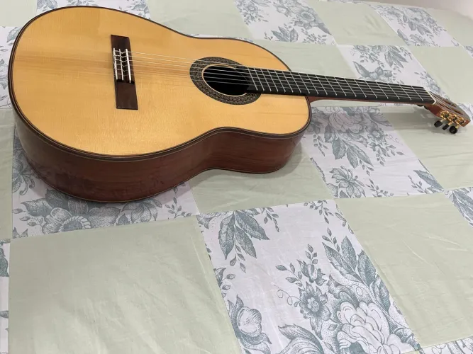 Viola Clássico TS5 Samuel Carvalho + case + jogo de cordas novo