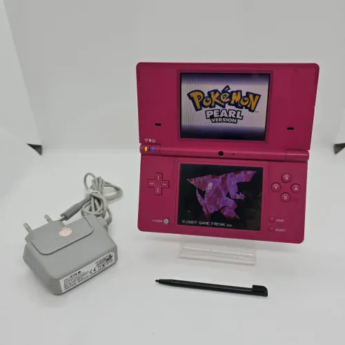 Nintendo dsi modelo rosa pronto para uso