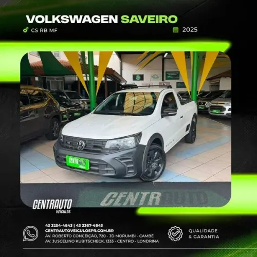 Volkswagen Saveiro Robust 1.6 Total Flex 8V 2025