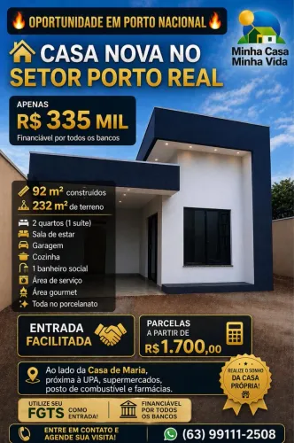 Casa setor Porto Real