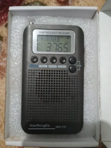 Rádio HRD 737 Full Band, Air Band , cb, HF AM/FM 
