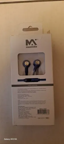 Fone de ouvido maxmidia