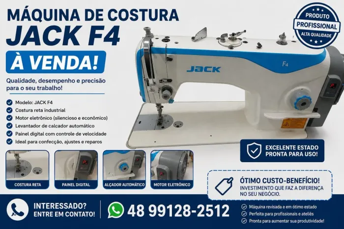 Máquina de costura reta industrial 