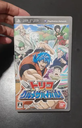 Jogo PSP Toriko Gourmet Survival Original Japonês - Completo CIB com Card