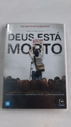 DVD original Deus não está morto ótimo estado.