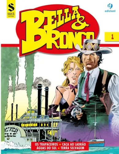 BELLA & BRONCO 1 A 4 - EDITORA SAICÃ