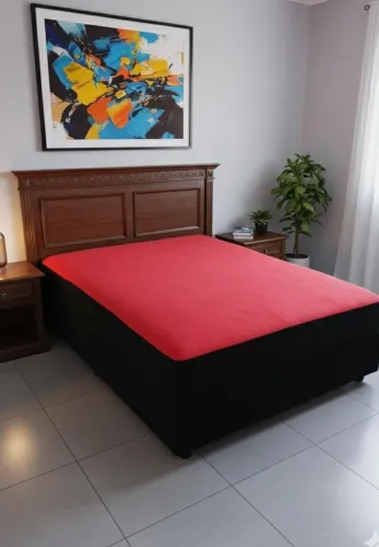 Cama Box Acoplado com molas ensacadas NOVO