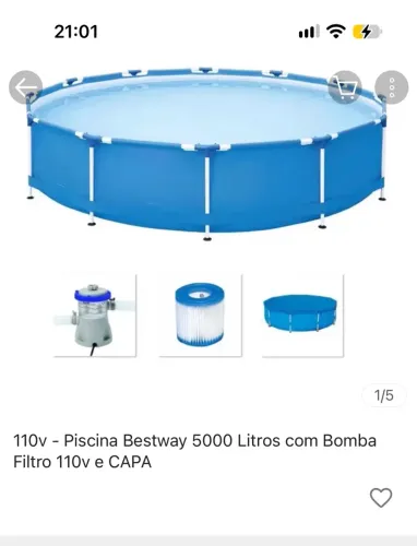 Piscina Bestway 5000 Litros