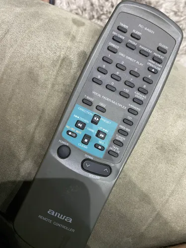 Controle Som Aiwa Original 