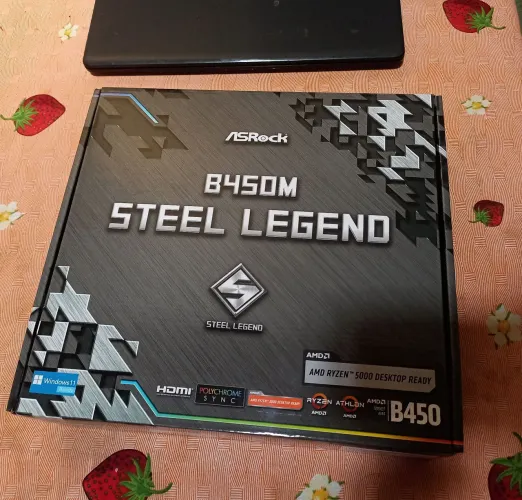 placa mãe am4 steel Legend AMD
