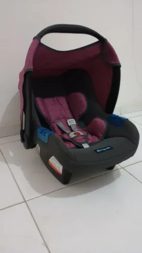 Bebê conforto Burigotto Geo Rosa 