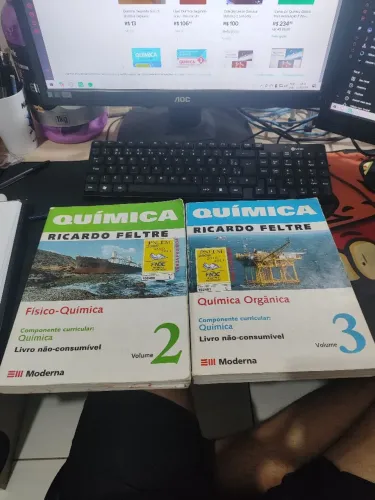 Livros 2 e 3 Química (Ricardo Feltre)