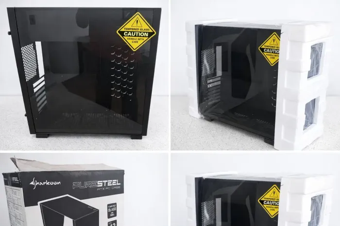 Gabinete Gamer Sharkoon Pure Steel - Excelente estado!