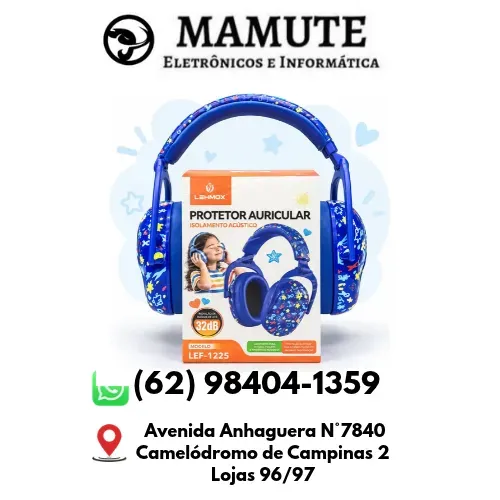 Fone Abafador De Ruido Infantil Criança Autista Tea Tdah