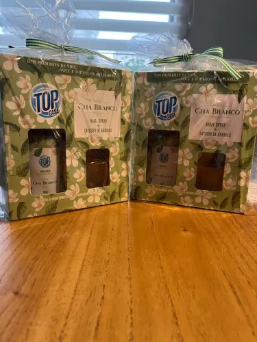 Kit aromatizadores de ambiente Top chá branco