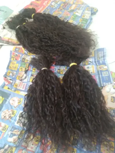 Vendo esse cabelo humano usado em perfeito estado