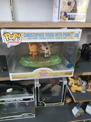 Funko Pop! Moment: Disney Winnie The Pooh - Christopher Robin With Pooh (#1306)