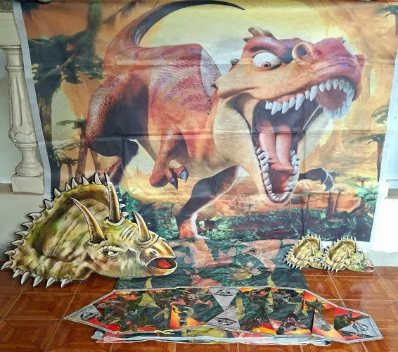 Kit Festa Infantil Dinossauros 