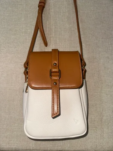 Bolsa transversal bicolor