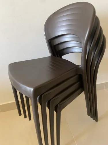 Jogo 4 cadeiras Tramontina Sissi com encosto