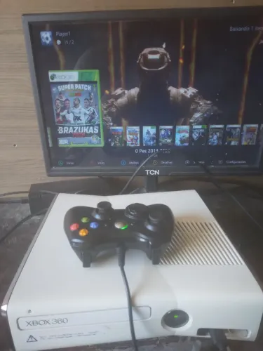 Xbox 360 DESTRAVADO com 23 JOGOS.