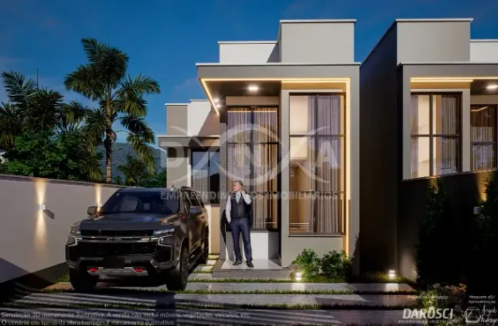 Casa com 58m² - Areião, Canelinha/SC