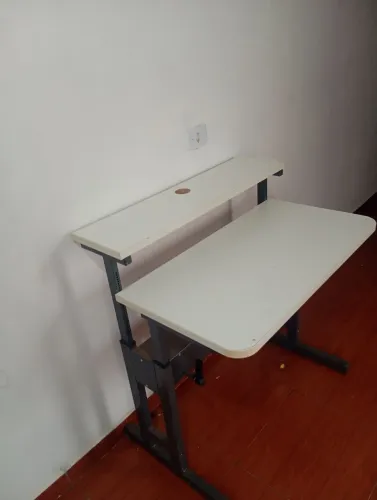 Mesa ergonômica para escritório, trabalho em casa, Pc gamer
