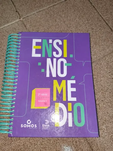 Livros somos educação segundo ano do médio